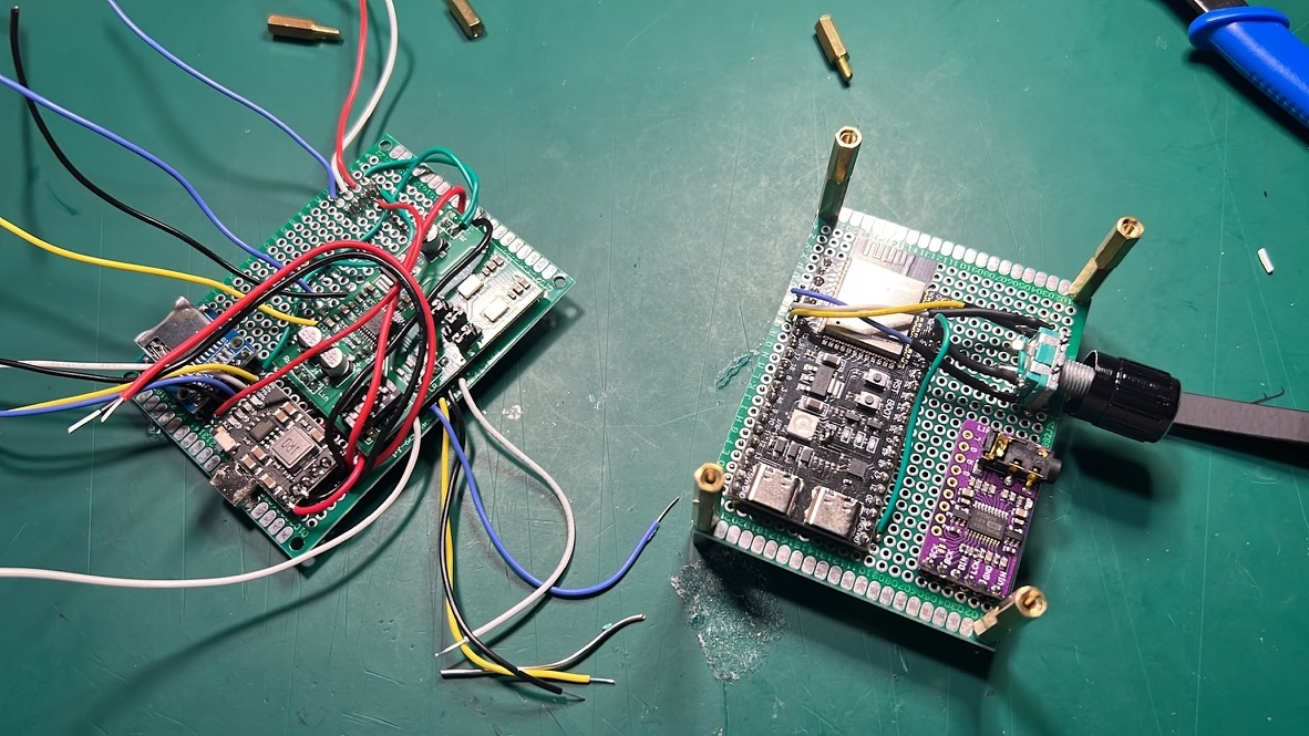 Esperdyne during final assembly and bench testing