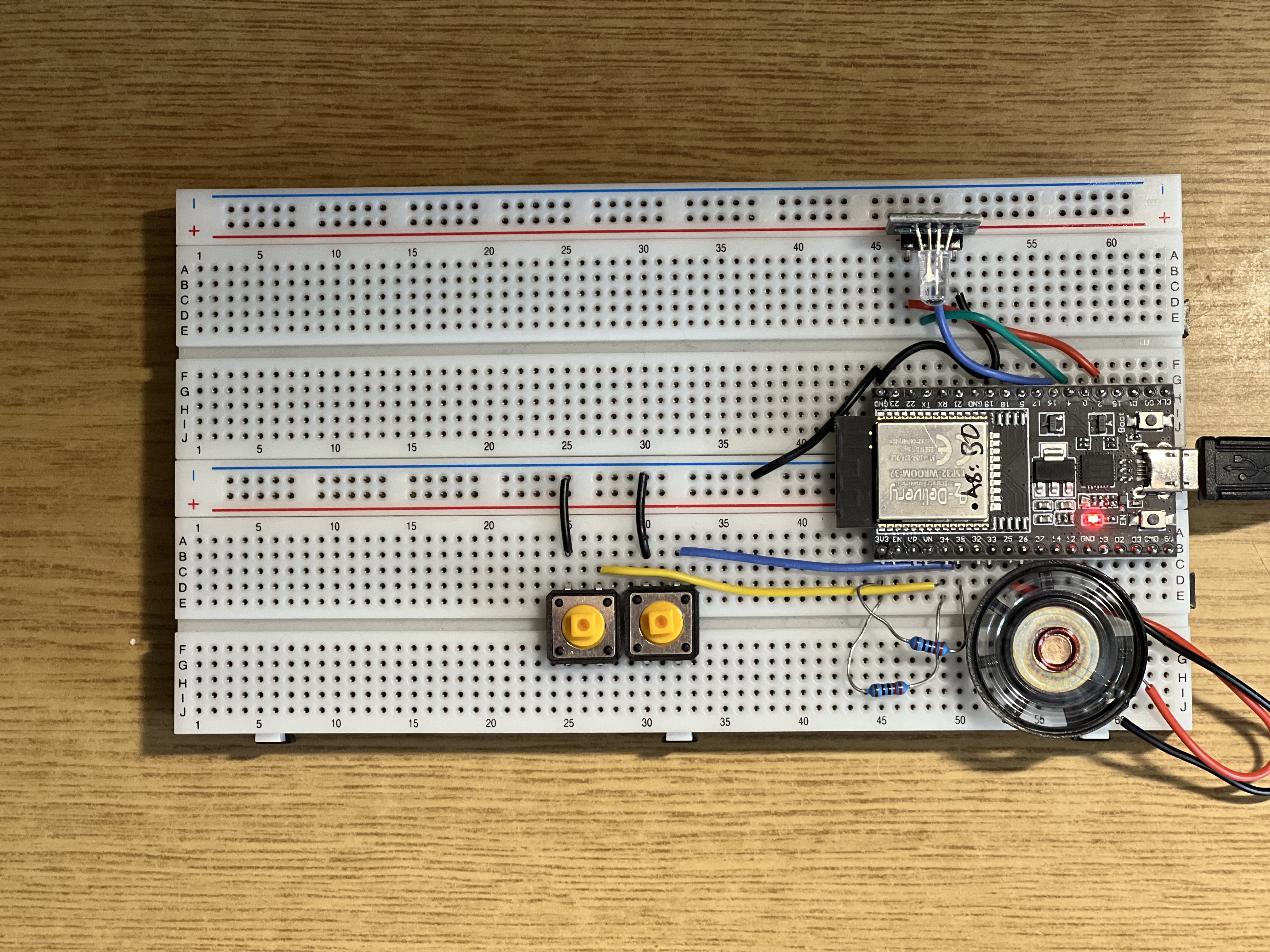 Digital metronome, prototype 1