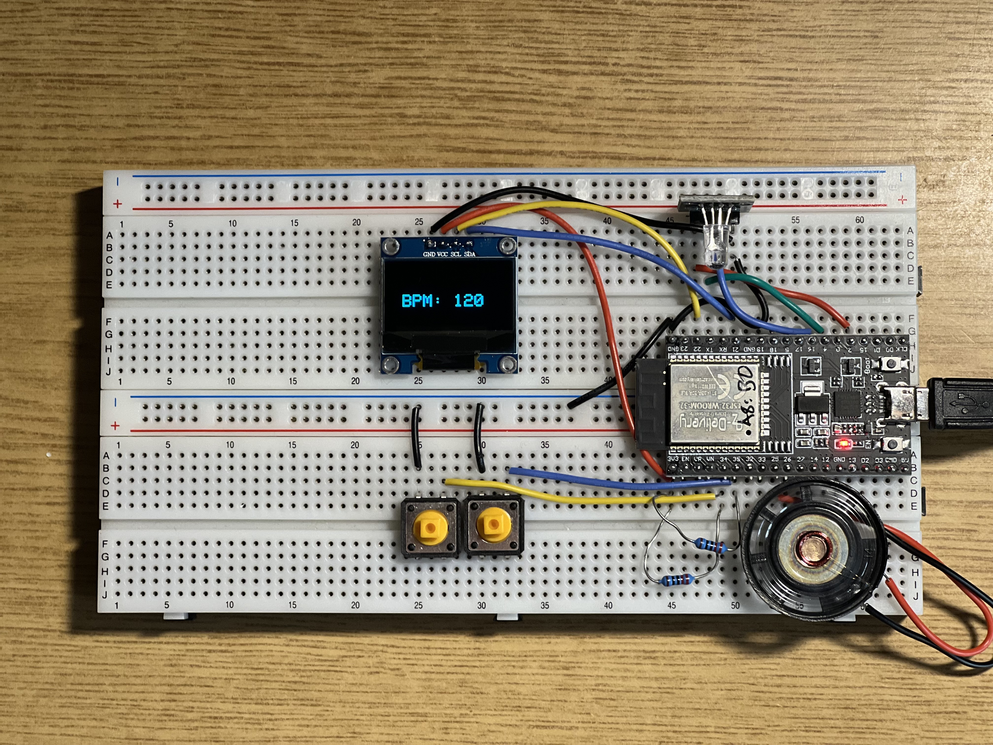 Digital metronome, prototype 2